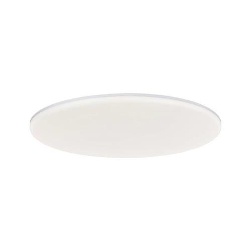 Brilliant Colden LED-taklampa för badrum, vit, tänd/släck, Ø 45 cm