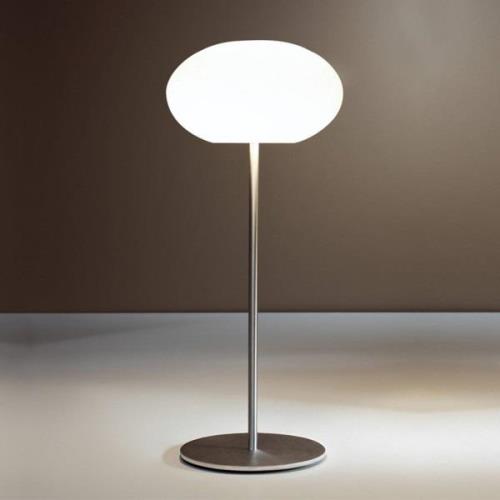 Casablanca Aih bordslampa, Ø 19 cm vit blankt