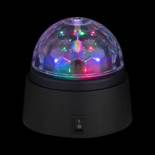 Globo LED-bordsdekorlampa Disco med färgat ljus