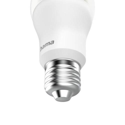 Hama Smart LED-lampa klar E27 A60 WLAN Matter 9W RGBW