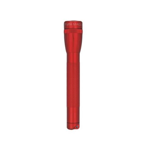 Maglite Xenon ficklampa Mini, 2-Cell AA, Combo Pack, röd