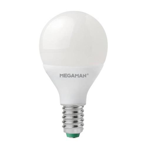 MEGAMAN E14 3,5W LED-lampa matt, 2.800K