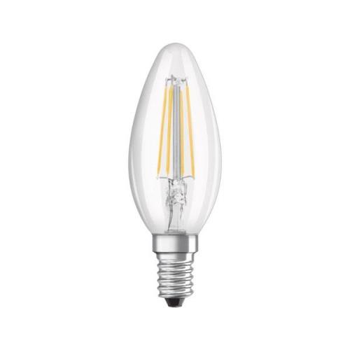 OSRAM LED-kronljuslampa E14 4,8W universalvit klar