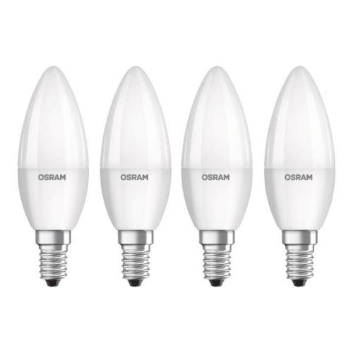 OSRAM LED-ljus E14 Base Retro 4,9W 4-pack 2 700 K