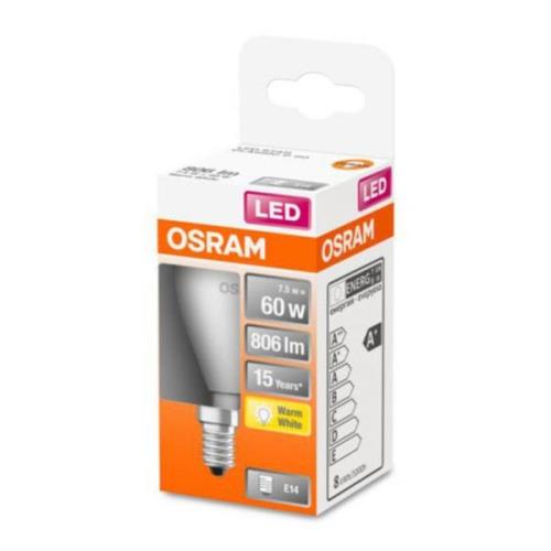 OSRAM Classic P LED-lampa E14 6,5W 2.700K matt