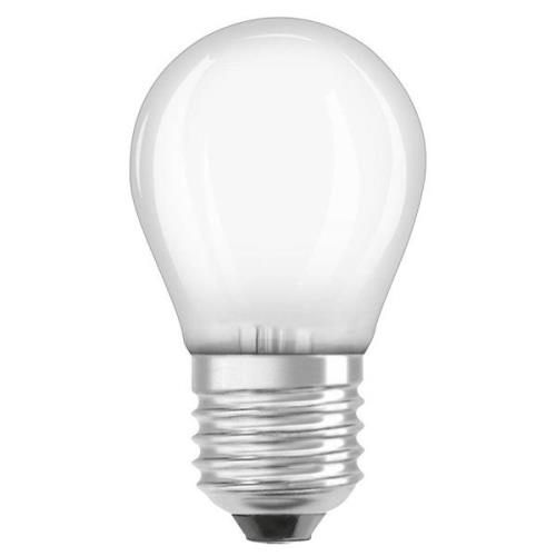 OSRAM LED-dropplampa E27 4,8 W 827, dimbar