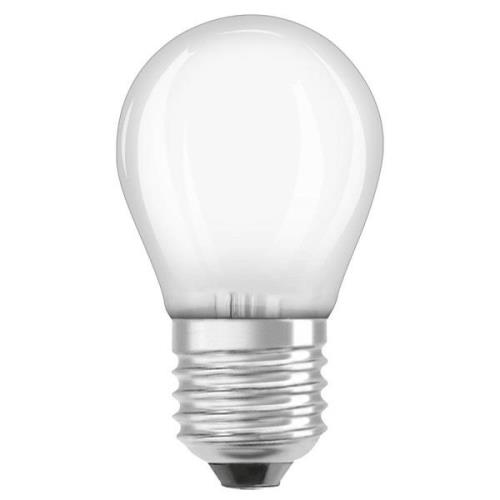 OSRAM LED-dropplampa E27 2,8 W 827 dimbar