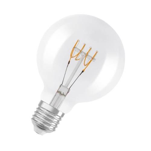 OSRAM LED-glob E27 G95 4,8W 2 700 K filament dim