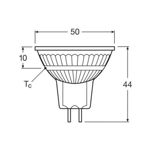 OSRAM LED-reflektor GU5.3 set om 3, 6,5 W, 12 V, 2 700 K, 36°