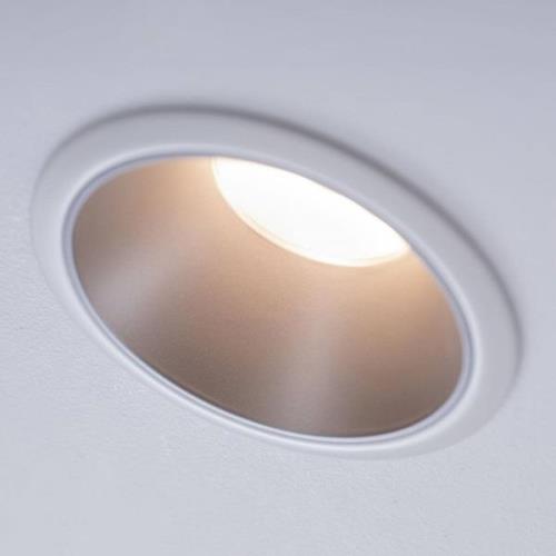 Paulmann Cole LED-spotlight, silver-vit