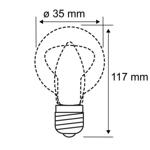 Paulmann LED-kronljuslampa E14 5 W lm