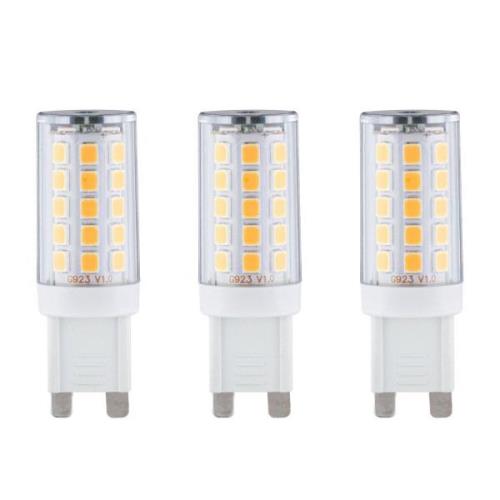 Paulmann LED-stiftlampa G9 2,2 W 2 700 K, 3-pack