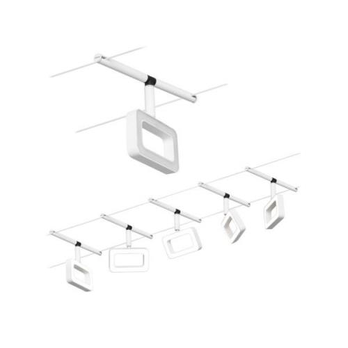 Paulmann Frame LED-vajersystem 5 lampor vit matt