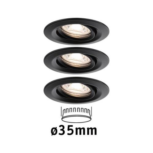 Paulmann Nova Mini Plus LED easydim 3-pack vit