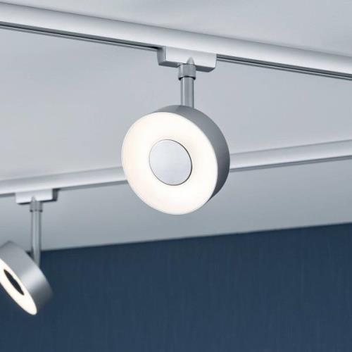 Paulmann URail Circle LED-spotlight vit krom