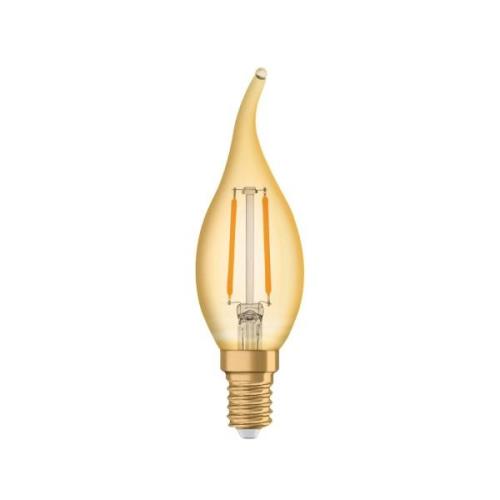 Radium LED Essence Ambiente E14 2,5W vindpust guld