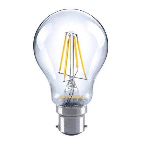 Sylvania LED-lampa B22 A60 filament 4,5W 827, klar