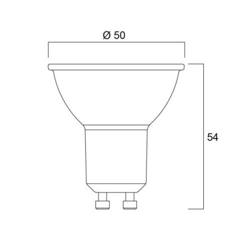 Sylvania LED-reflektor GU10 2,2W 4 000K 350 lm