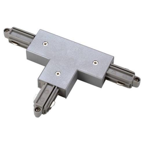 SLV T-connector 1-krets HV-spår vänster silver