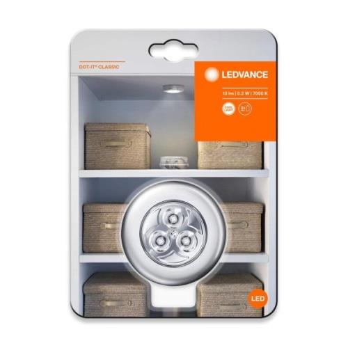 LEDVANCE DOT-it classic LED-lampa silver