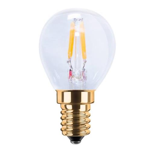 SEGULA LED-dropplampa 24V E14 1.5W 922 filament