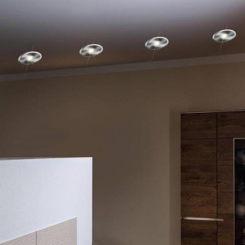 Heitronic LED-inbyggnadsspot Austin rund