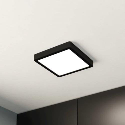 EGLO LED-panel för utanpåliggande montering Fueva 5 IP20 830 svart 21x...