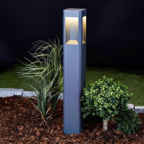 Lucande LED-gatlampa Annika av aluminium, 80 cm