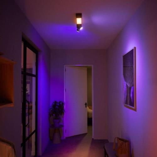 Philips Hue Centris LED-spotlight 2 lampor, svart