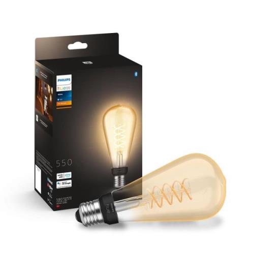 Philips Hue White E27 7W Filament ST72 550 lm