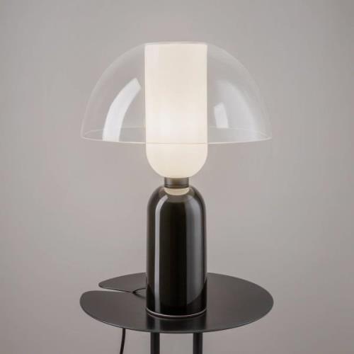 Maytoni Memory bordslampa, svart, höjd 42 cm, keramik