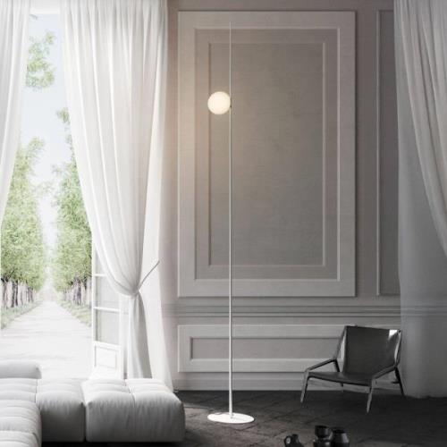 Karman golvlampa Atmosphere, vit, 178 cm, plast