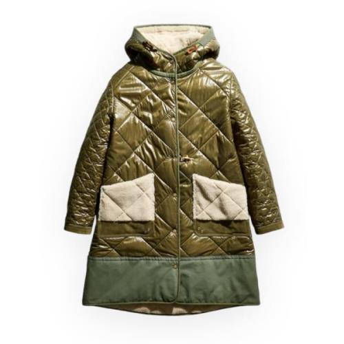Fay Belted Coats Green, Dam