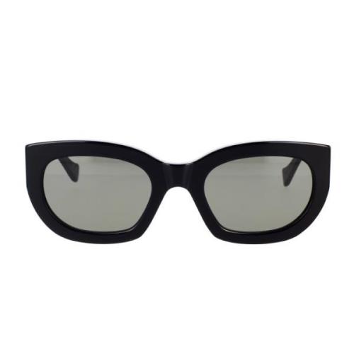 Retrosuperfuture Svarta Alva solglasögon med retrostil Black, Unisex