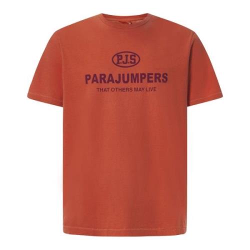 Parajumpers Podkoszulek Stilfull T-shirt Orange, Herr