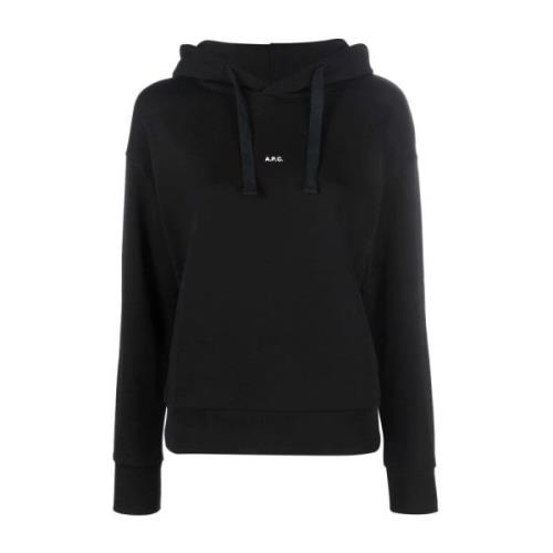 A.p.c. Christina Noir Hoodie Black, Dam