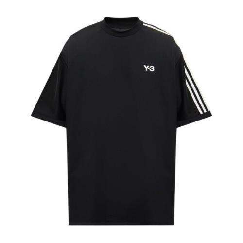 Y-3 T-shirt med logotyp Black, Herr