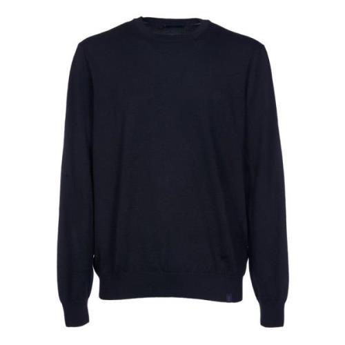 Fay Svarta Sweaters - Pinaforemetal Bredd Black, Herr