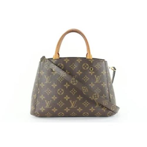 Louis Vuitton Vintage Canvas LV Väskor, Begagnade, Tillverkade i Frank...