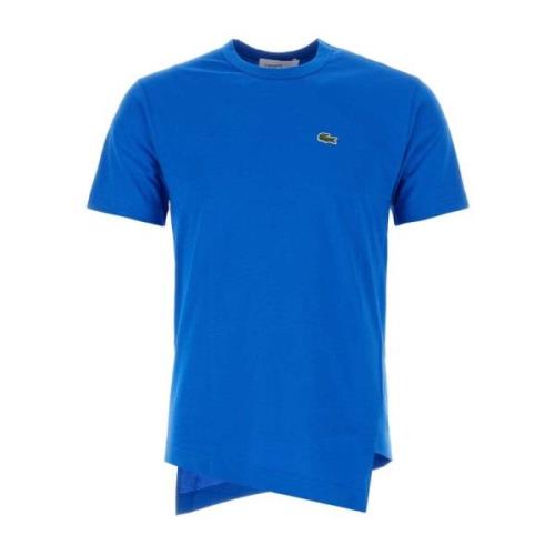 Comme des Garçons Cerulean Blå Bomull T-shirt Blue, Herr