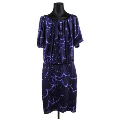 Prada Vintage Begagnade Dres Blue, Dam