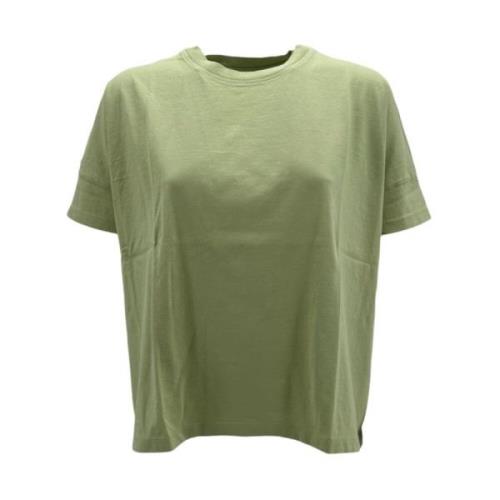 BomBoogie Stilren Boxy Oversized T-shirt Green, Dam
