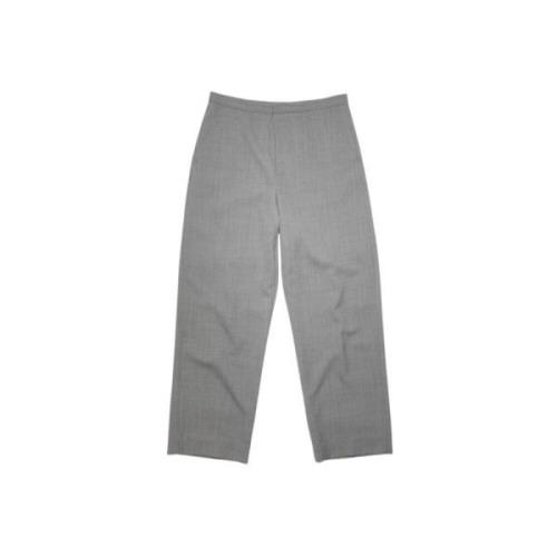 Acne Studios Slim-fit Trousers Gray, Herr