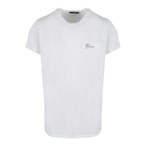 14 Bros T-Shirts White, Herr