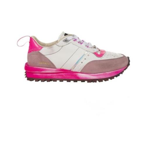 Hidnander Stiliga Tenkei Track Edition Sneakers Pink, Dam