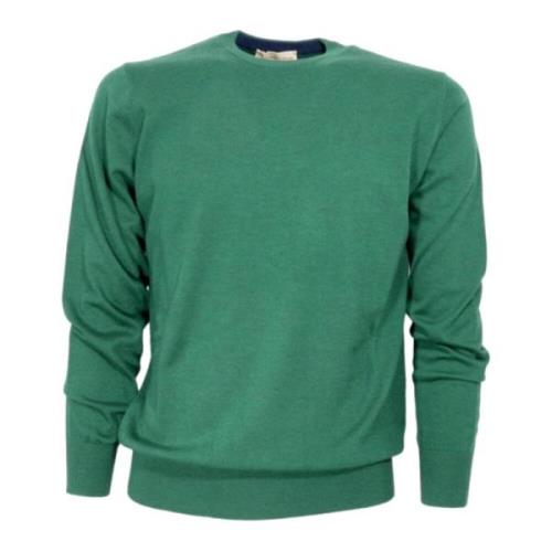 Cashmere Company Shirts Green, Herr