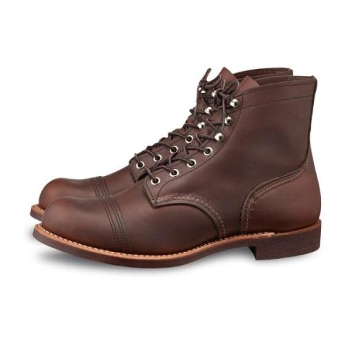 Red Wing Shoes Iron Ranger - 8111 Bernstein Herr 6-tums stövlar i Oxbl...