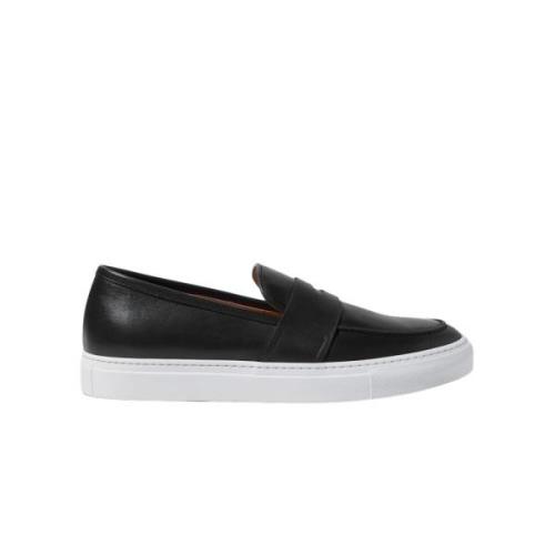 Scarosso Alberto Handgjorda Plattform Sneakers Black, Herr