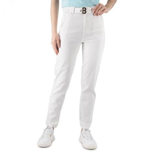 Blugirl Trousers White, Dam
