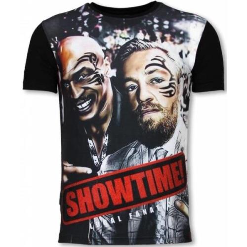 Local Fanatic Showtime Digital Rhinestone - Herr t shirt - 11-6290Z Bl...